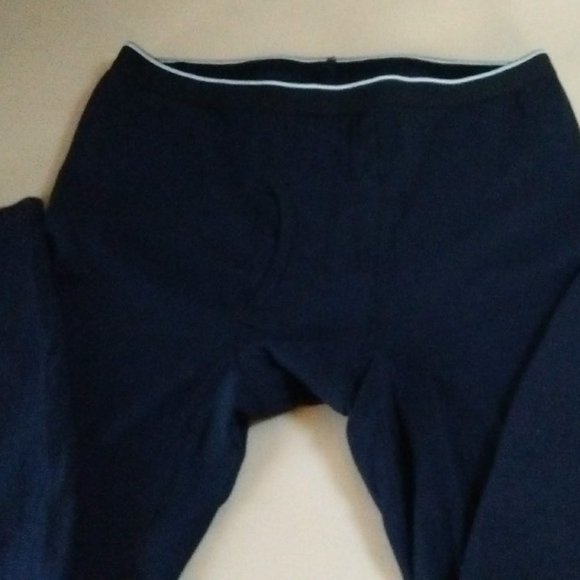 Duofold Black Men's XL Long Leg Underwear Thermal Under Pants for Warmth/Comfort - Picture 1 of 5